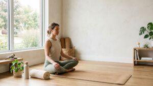 Health and wellness category header image representing yoga, fitness, and recovery in Oakville